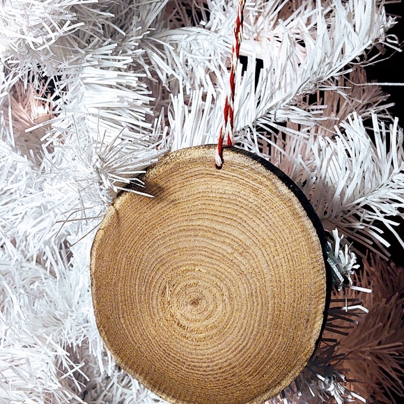 HAND CRAFTED WOOD CHRISTMAS ORNAMENT/I'M ALWAYS WITH YOU MEMORIAL CARDINAL - Picture 2 of 2